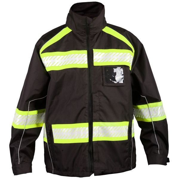 Kishigo 4X, Black, Class 1 Enhanced Visibility Premium Jacket B300-4X